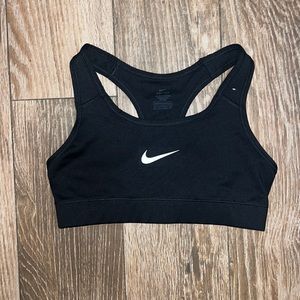 Nike black sports bra